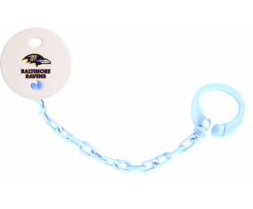 Attache-tetina Baltimore Ravens cielo azul