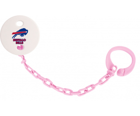 Attache-Buffalo Bills piruleta rosa claro