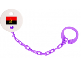 Attache-piruleta Angola Color violeta