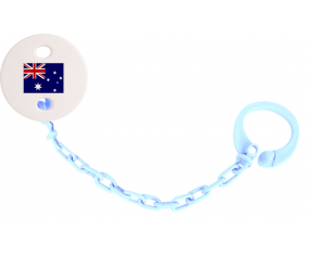 Attache-Bandera Tetina Australia Color Sky Azul