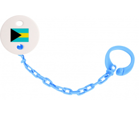 Attache-Bandera Tetina Bahamas azul turquesa