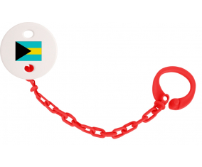 Attache-Bandera Tetina Bahamas Color rojo