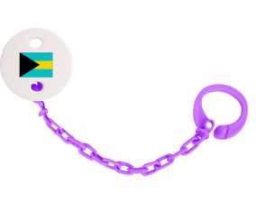 Attache-Bandera Tetina Bahamas Color Violeta