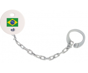 Attache-Bandera Tetina Brasil Color Gris