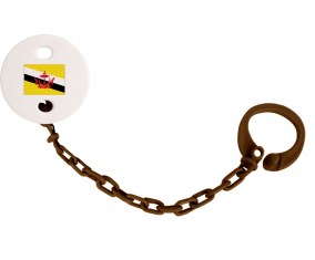 Attache- Brown Darussalam Bandera Lollipop Brown