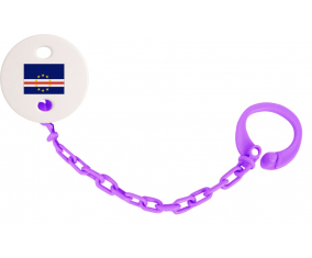 Attache-Bandera Tetina Cabo Verde Color Violeta
