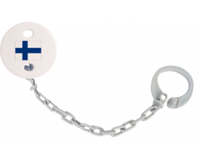 Attache-Bandera piruleta Finlandia Grey