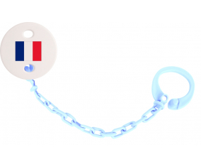 Attache-bandera tetina France color azul cielo