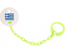 Attache-verde Grecia bandera piruleta