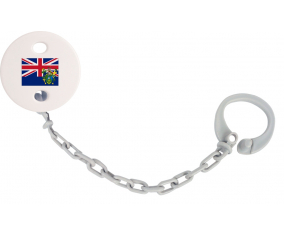 Attache-Bandera Tetina Pitcairn Gris