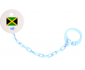 Attache-bandera tetina Jamaica color Sky Blue