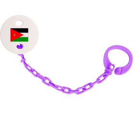 Attache-Bandera tetina Jordan Color Violeta