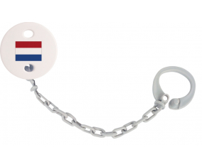 Attache-Bandera piruleta Netherlands Grey