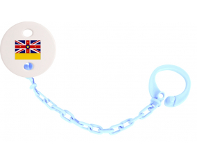 Attache-Piruleta Bandera Niue color Sky Blue