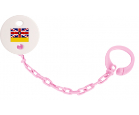 Attache-Bandera piruleta Niue rosa claro