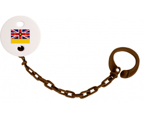 Attache- Bandera Piruleta Niue Color Brown