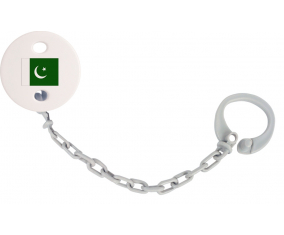 Attache-Bandera Tetina Pakistán Color Gris