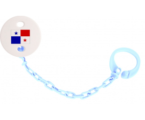 Attache-Bandera piruleta Panamá cielo azul