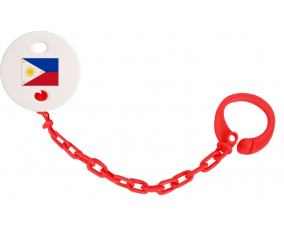 Attache-Tetine Philippines Bandera Rojo Color