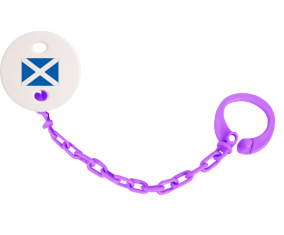 Attache-Bandera Tetina Escocia Color Violeta