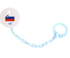 Attache-piruleta Eslovenia azul cielo