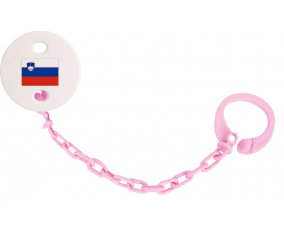 Attache-lollipop Eslovenia color rosa claro