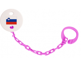 Attache-lollipop Eslovenia color fuschia rosa