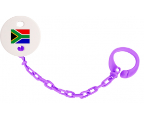 Attache-bandera piruleta Color sudafricano Violeta