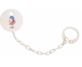 Attache-sucker Imprimir mi identidad Filipinas color blanco