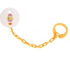 Attache-Lollipop Imprimir Mi Identidad España Color Naranja
