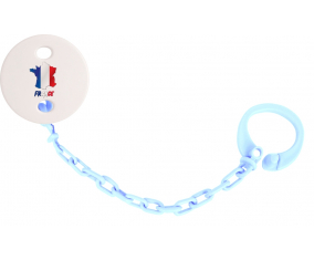Attache-lollipop France mapas azul cielo