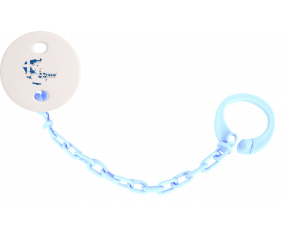Attache-tetina Grecia mapea el color Sky Blue
