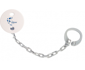 Attache-tetine Grecia mapea color gris