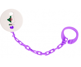 Attache-tetine Algerie mapea color Violeta