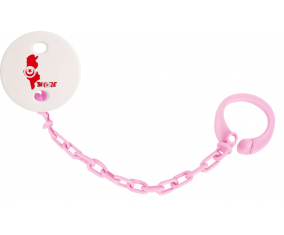 Attache-lollipop Túnez mapea el color rosa claro