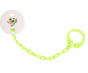 Attache-tétin me encanta Lituania color verde