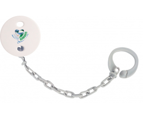 Attache-piruleta me encanta djibbouti color gris