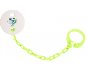 Attache-piruleta me encanta djibbouti color verde