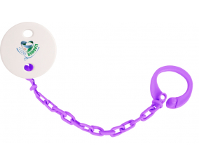 Attache-piruleta me encanta el color violeta Djibbouti
