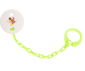 Attache-tétine Me encanta España Color verde