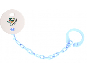 Attache-tetina Me encanta Mozambique color Sky Blue