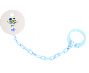Attache-piruleta I Love Saint Vincent y Grannadines cielo azul