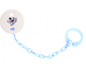 Attache-piruleta I Love new Zelanda azul cielo