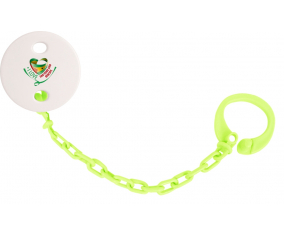 Attache-piruleta me encanta Santo Tomé y Rincipe Color Verde