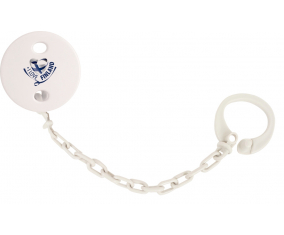 Attache-tetina Me encanta Finlandia color blanco