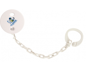 Attache-tetina me encanta Suecia Color Blanco