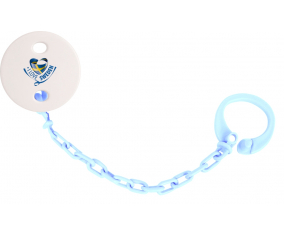 Attache-tetina Me encanta suecia color Sky Blue