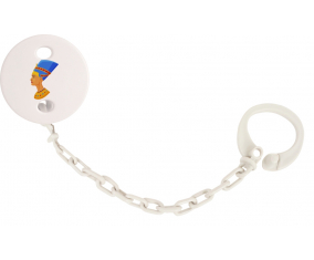 Attache-nefertiti lollipop color blanco