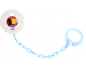 Attache-piruleta hecha en color BELIUM Sky Blue