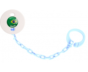 Attache-Piruleta Made in BRAZIL color azul cielo